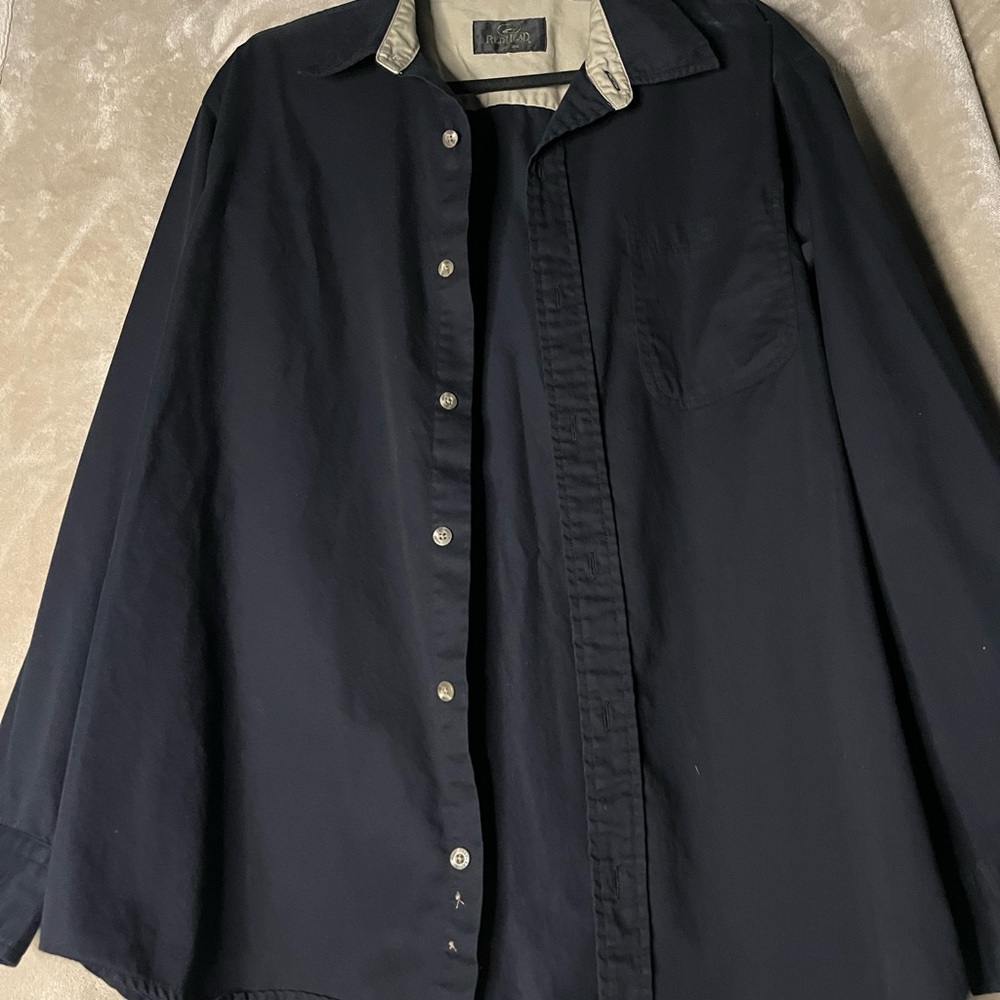 REDHEAD MEN’S LONG-SLEEVE BUTTON UP SHIRT - Picture 4 of 15